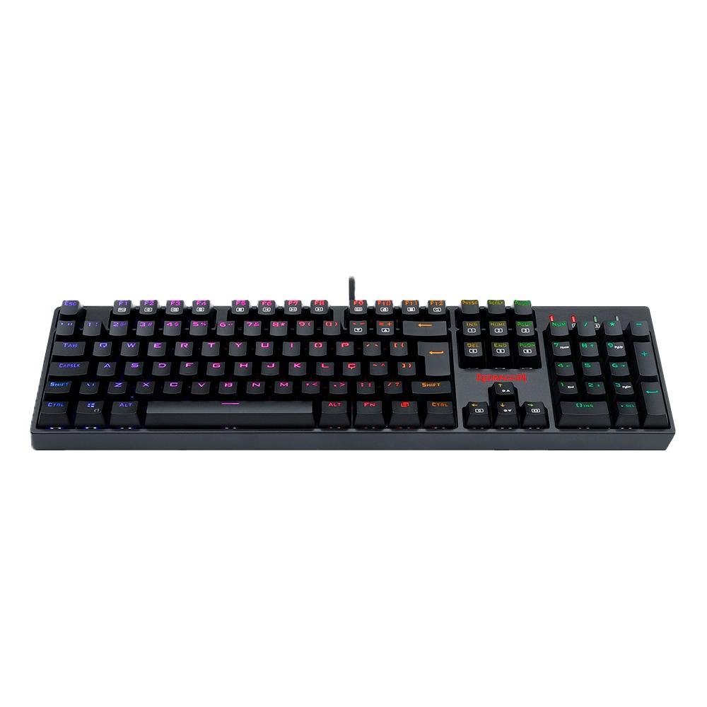 Teclado Óptico-Mecânico Gamer Surara Pro, RGB, Switch Redragon Optical Red, ABNT2 - K582RGB-PRO PT-RED Teclado Óptico-Mecânico Gamer Surara Pro, RGB, Switch Redragon Optical Red, ABNT2 - K582RGB-PRO PT-RED