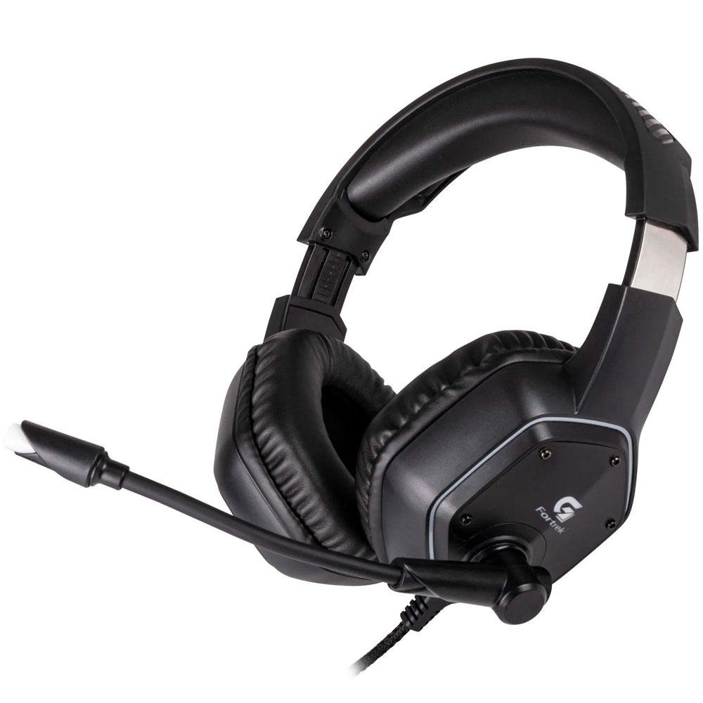 Headset Gamer Fortrek Blackfire, RGB, Drives 50mm - ( Balão.info - foto 3