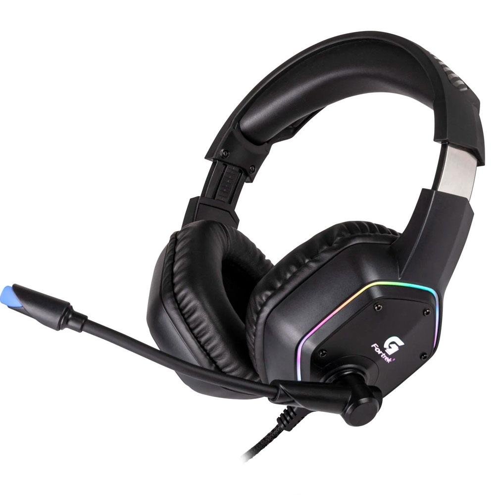 Headset Gamer Fortrek Blackfire, RGB, Drives 50mm - ( Balão.info - foto 2