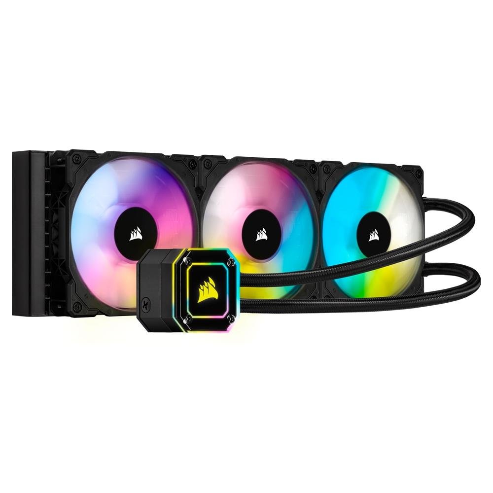 Water Cooler Corsair iCUE H150i Elite Capellix, 360mm, RGB - CW-9060048-WW