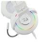 Headset Gamer Redragon Lamia 2, RGB, Som Surround 7.1, Drivers 40mm, USB, Com Suporte, Branco - H320W-RGB