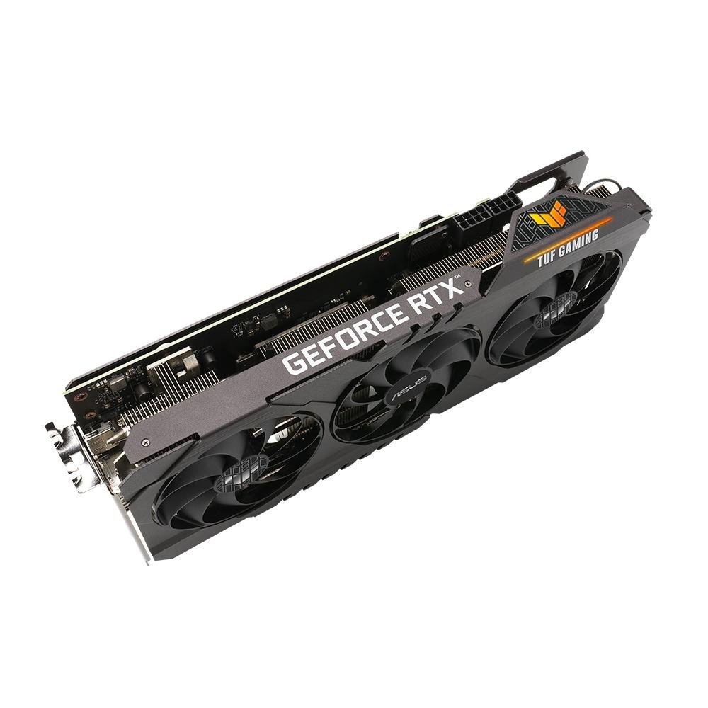 ASUS TUF RTX 3070 本体 Placa de Vídeo Asus NVIDIA GeForce TUF Gaming RTX 3070, O8G, GDDR6