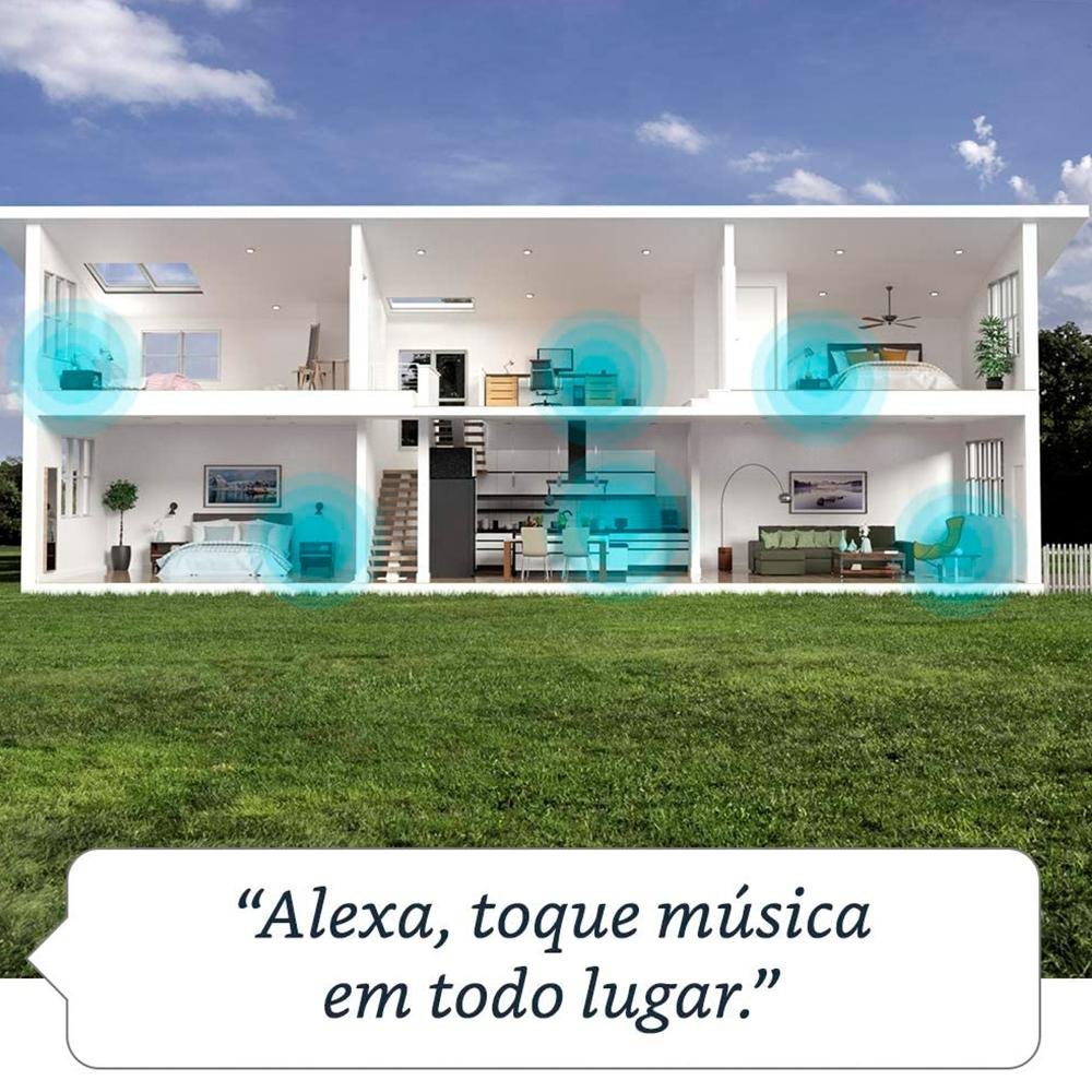 Imagem 10 de 13 do produto Echo Dot (4ª Geração) com Alexa, Amazon Smart Speaker Preto - B084DWCZY6