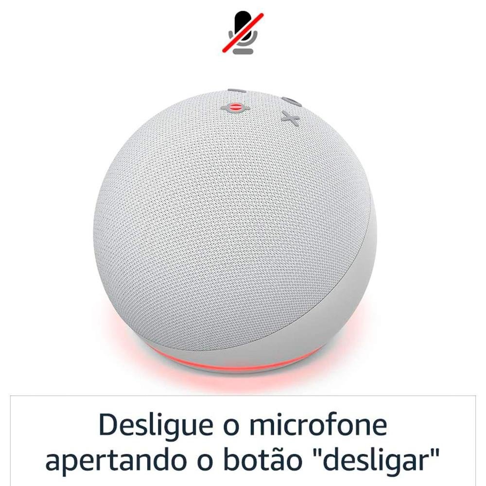 Imagem 13 de 13 do produto Echo Dot (4ª Geração) com Alexa, Amazon Smart Speaker Preto - B084DWCZY6