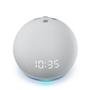 Echo Dot (4ª Geração) com Relógio e Alexa, Amazon Smart Speaker Branco - B084J4WP6J