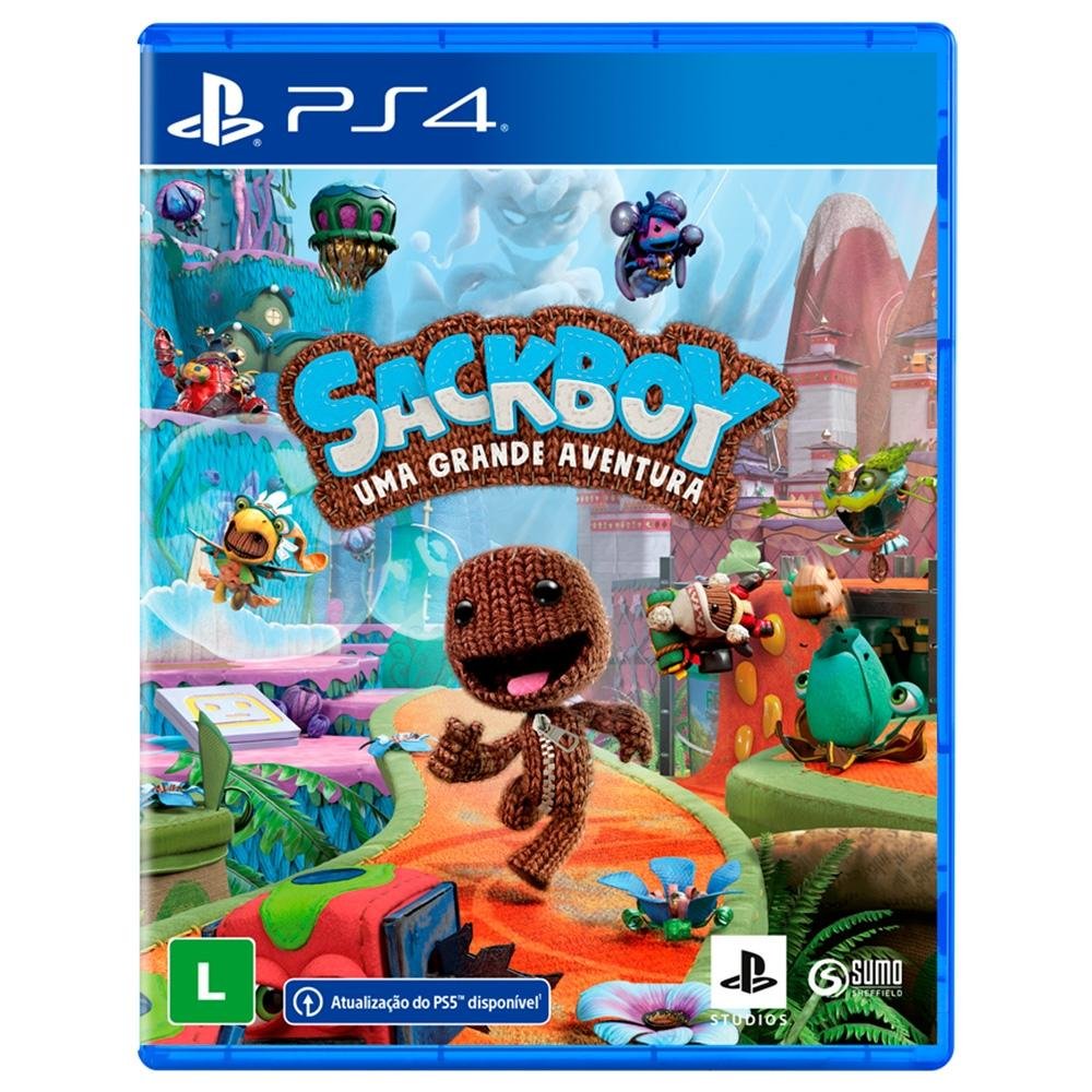 Jogo Sackboy: uma Grande Aventura - Playstation 4 - Avent