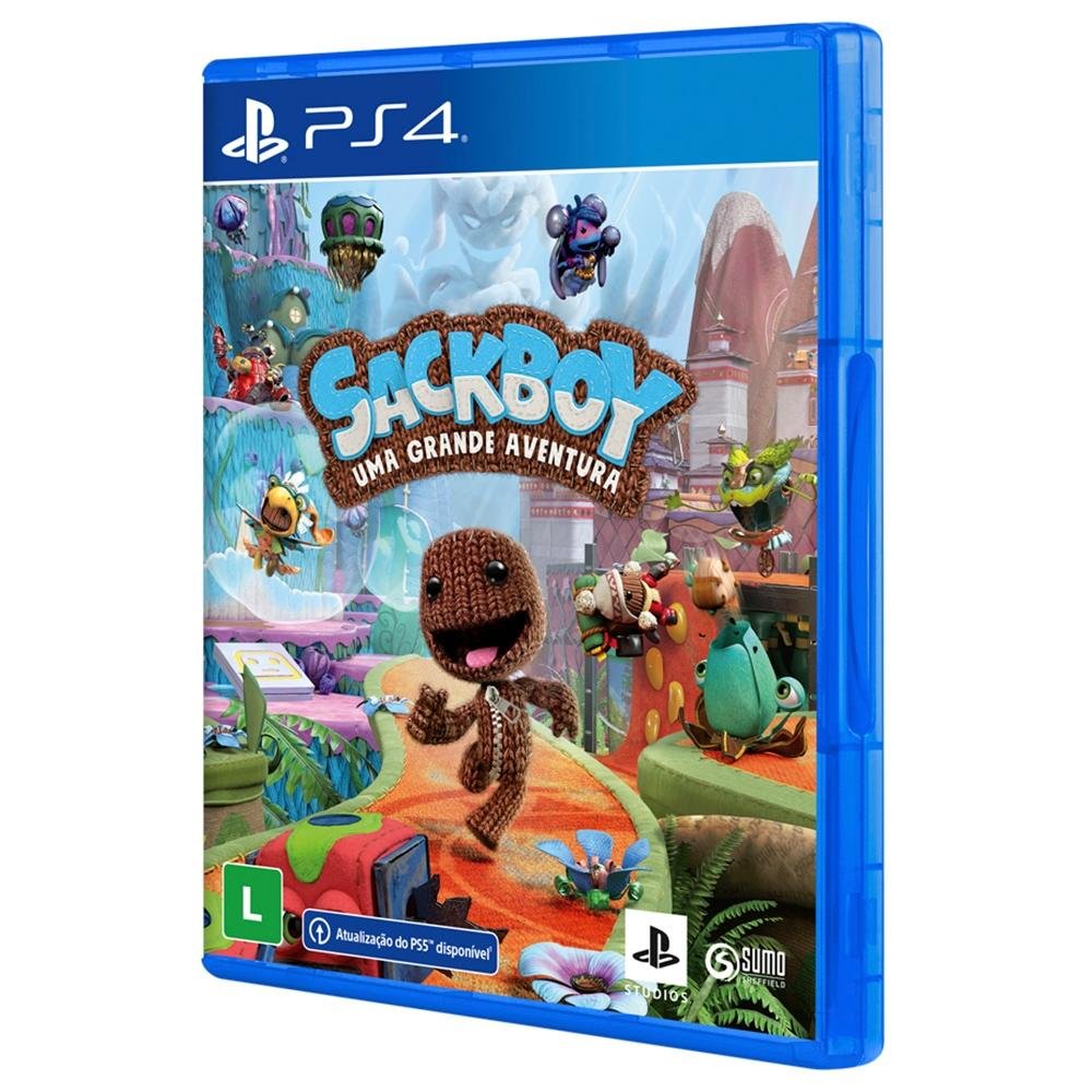 Jogo Sackboy: Uma Grande Aventura PS4 | KaBuM!