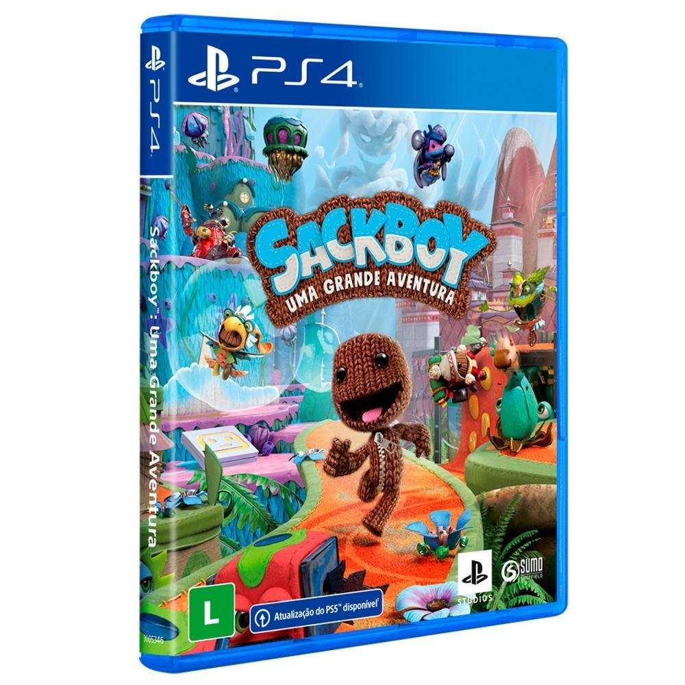 Jogo Sackboy: Uma Grande Aventura PS4 Jogo Sackboy: Uma Grande Aventura PS4