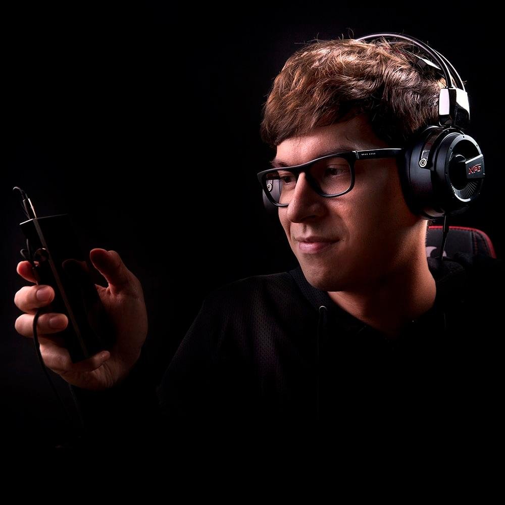 Imagem 4 de 6 do produto Headset Gamer XPG Precog Analog, Drivers Duplos Eletrostáticos/Dinâmicos