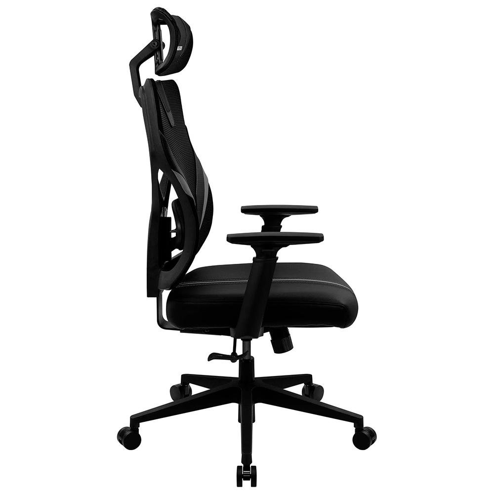 Cadeira Office ThunderX3 Ergonomic Yama1, Até 150Kg, Reclinável, Preto - 69672 - view 3