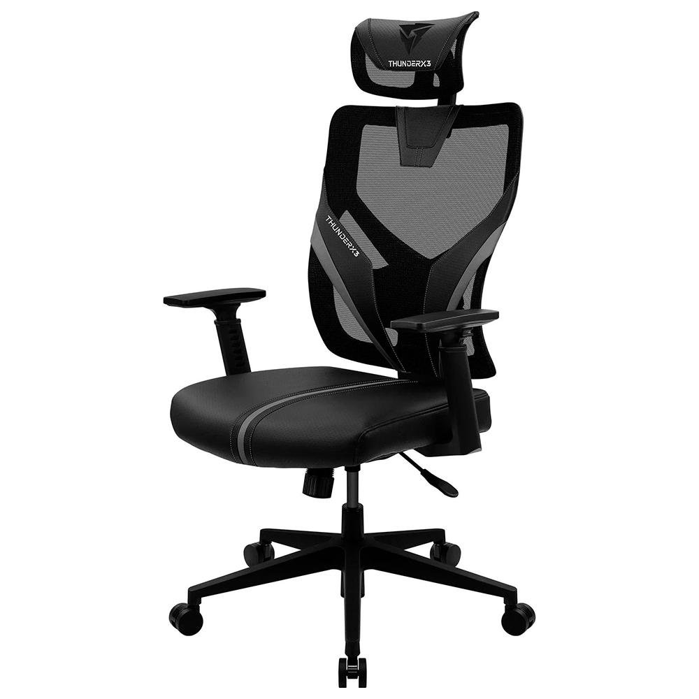 Cadeira Office ThunderX3 Ergonomic Yama1, Até 150Kg, Reclinável, Preto - 69672 - view 6