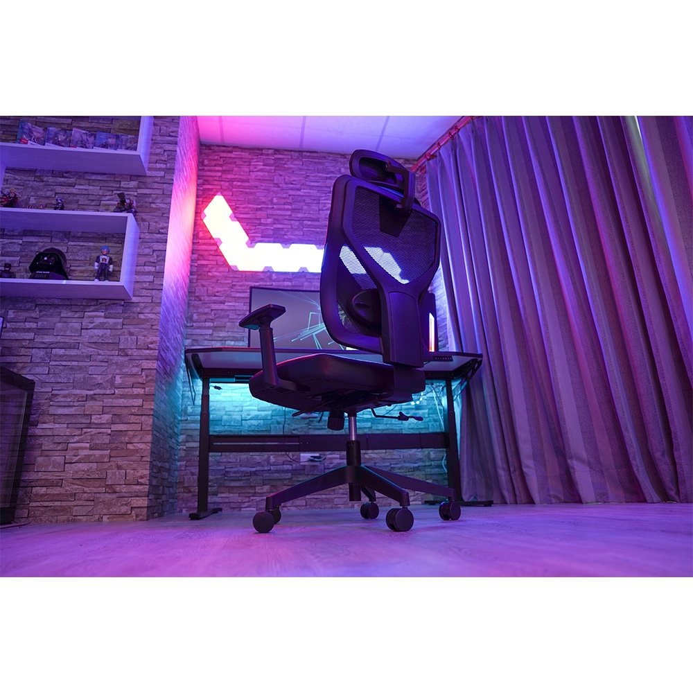 Cadeira ThunderX3 Ergonomic Yama1, Black/Cyan - 69674 - view 3