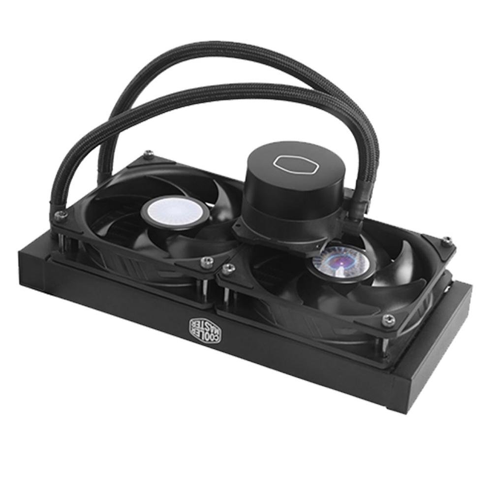 Water Cooler Cooler Master MasterLiquid ML240L V2, 240mm, AMD/Intel, Preto - MLW-D24M-A18PK-R2 Water Cooler Cooler Master MasterLiquid ML240L V2, 240mm, AMD/Intel, Preto - MLW-D24M-A18PK-R2