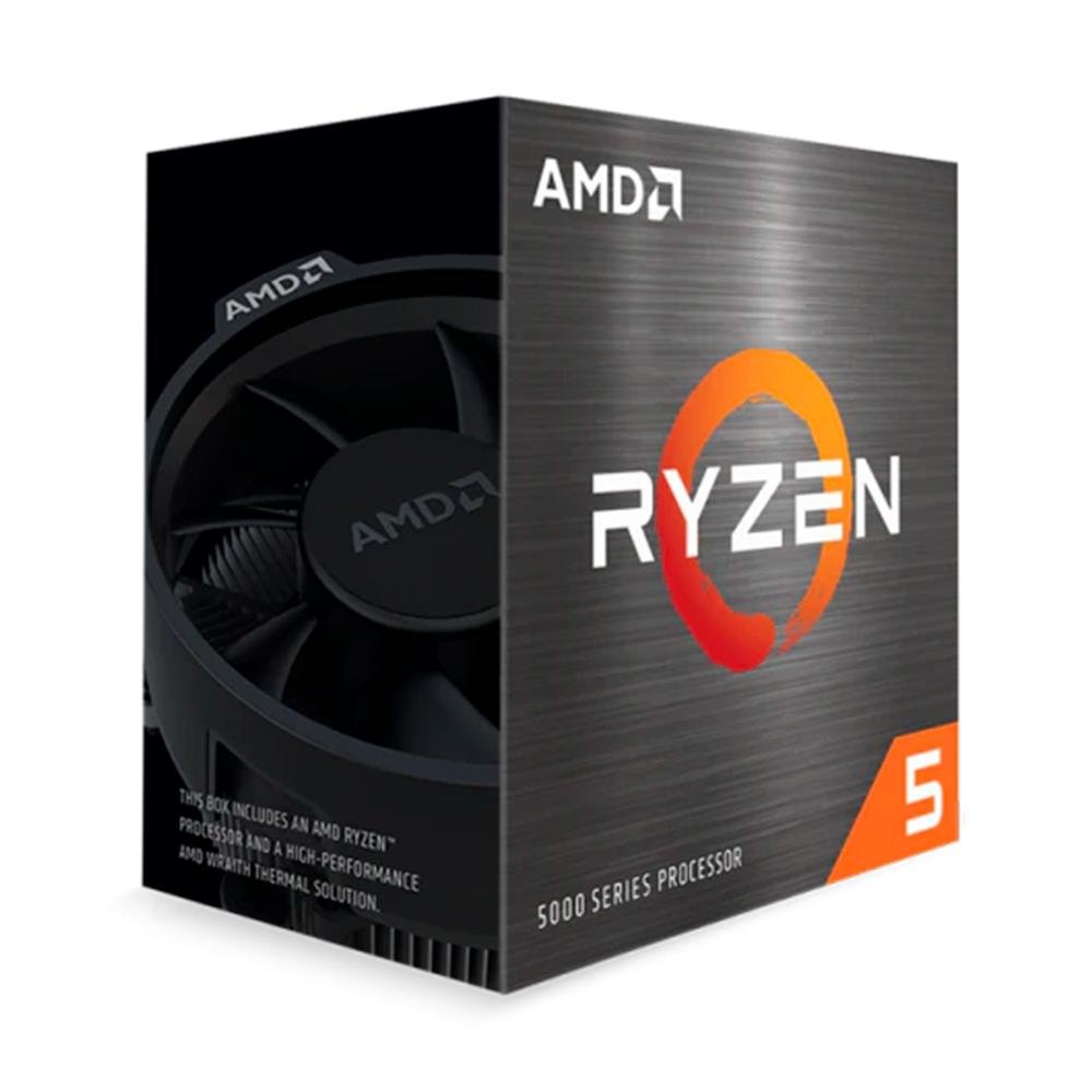 CPU AMD Ryzen 5 5600X Processador AMD Ryzen 5 5600X KaBuM