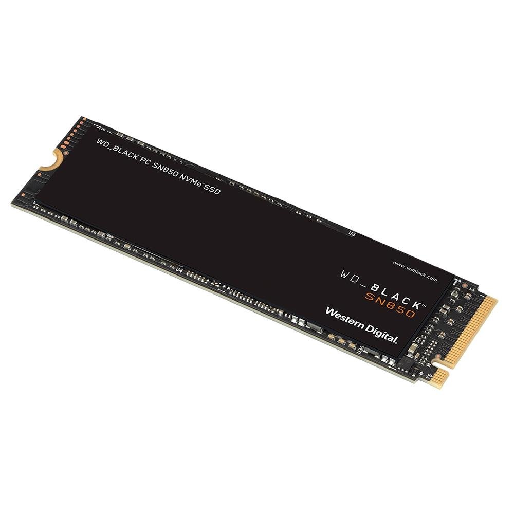 SSD 1 TB WD Black SN850, PCIe, NVMe, Leitura: 7000MB/s e Gravação: 5300MB/s - WDS100T1X0E SSD 1 TB WD Black SN850, PCIe, NVMe, Leitura: 7000MB/s e Gravação: 5300MB/s - WDS100T1X0E