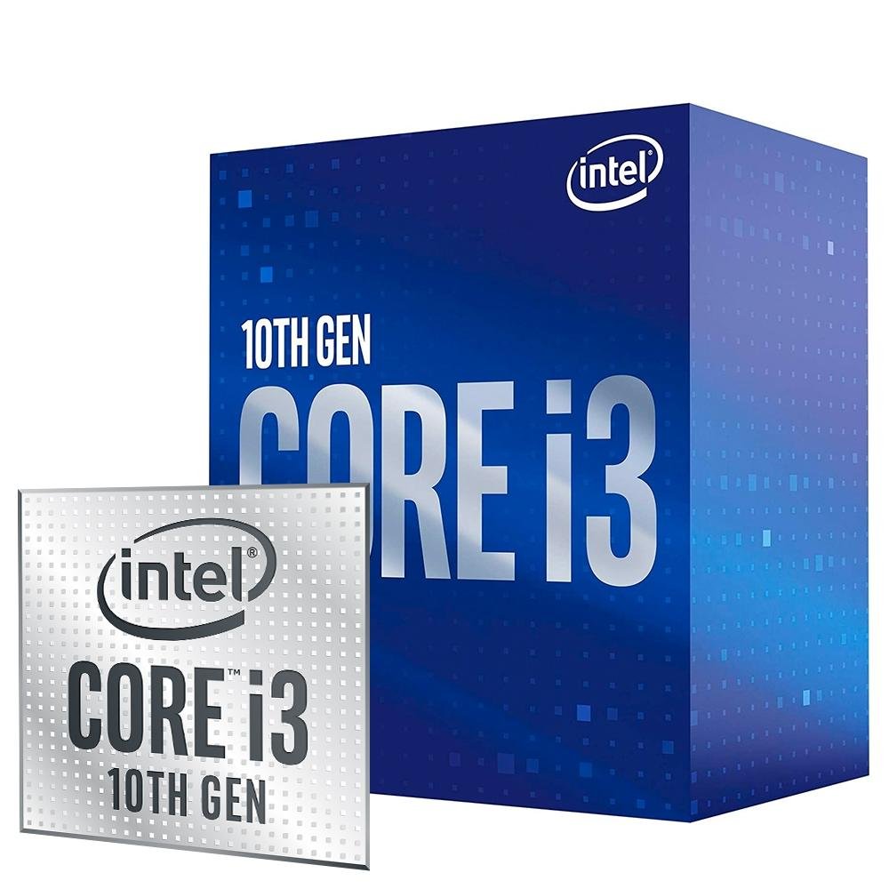 Processador Intel Core i3-10100F, 3.6GHz (4.3GHz Max Boost), Cache 6MB, Quad Core, 8 Threads, LGA 1200 - BX8070110100F