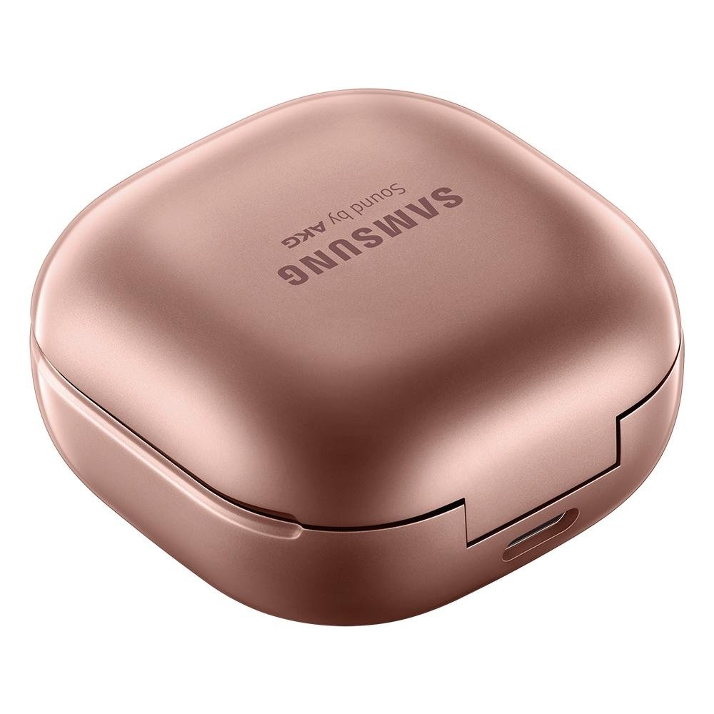 Fone de Ouvido Bluetooth Samsung Galaxy Buds Live, com Microfone,  Recarregável, Bronze - SM-R180NZNPZTO | KaBuM!