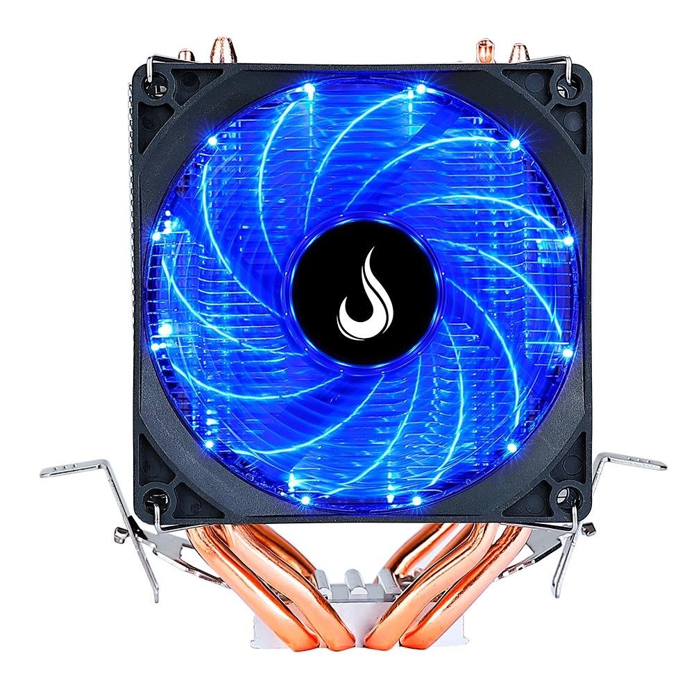 Air Cooler Rise Mode Gamer G700, LED Azul, AMD/Intel, 180mm, Preto - RM-AC-O7-FB