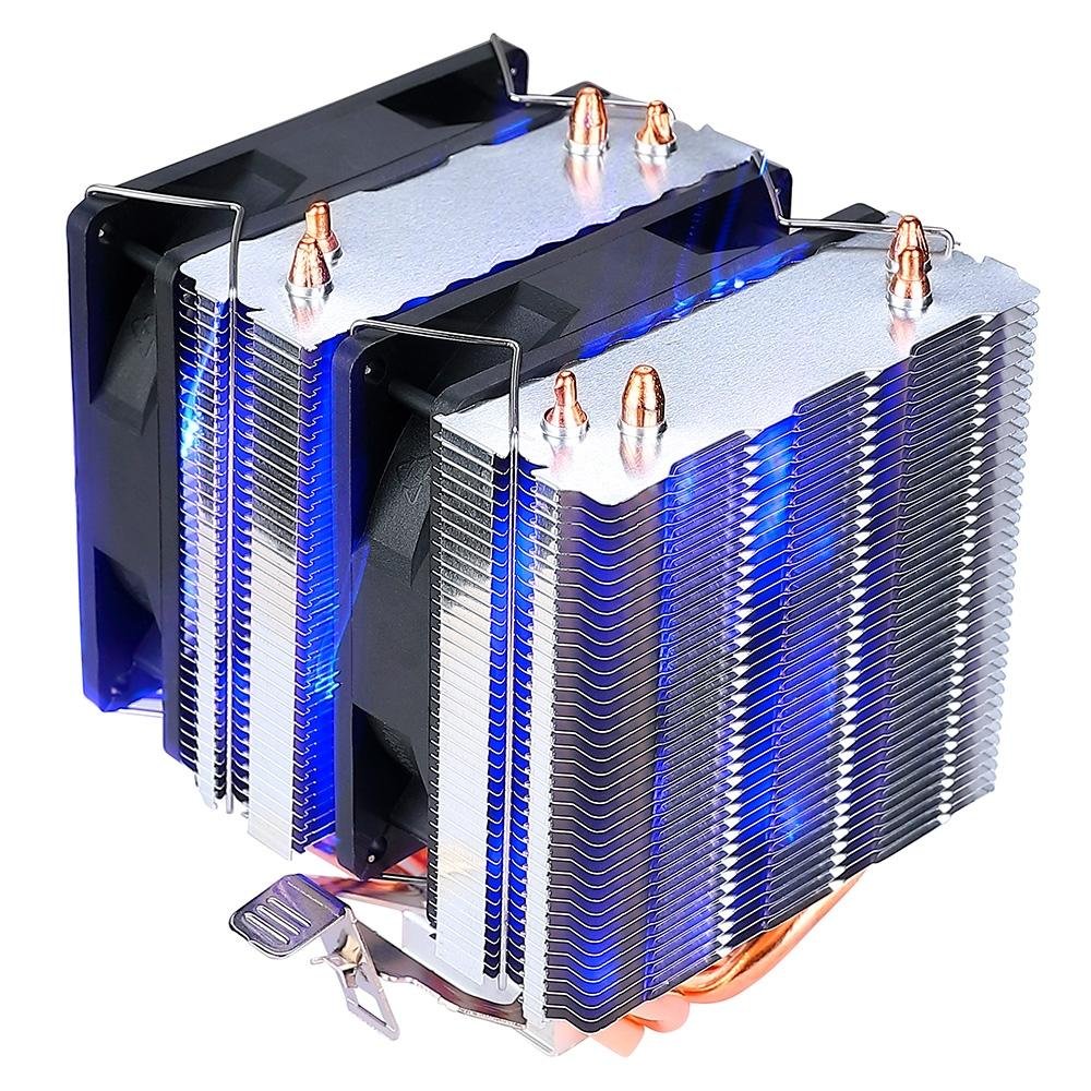Air Cooler Rise Mode Gamer G700, LED Azul, AMD/Intel, 180mm, Preto - RM-AC-O7-FB