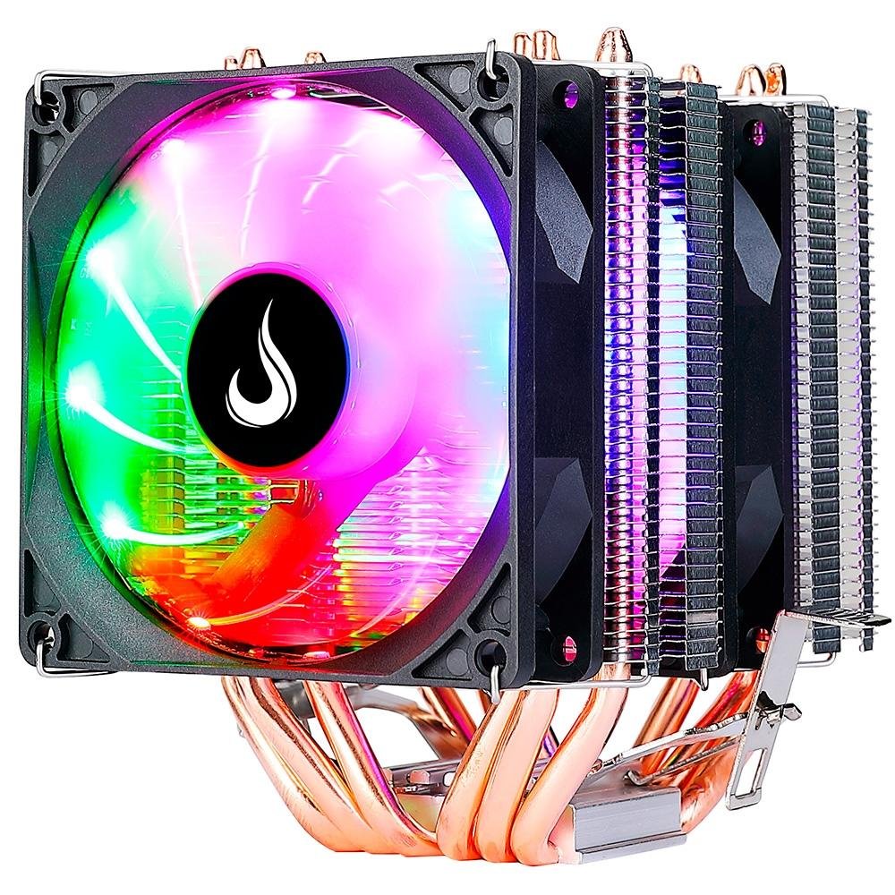 Air Cooler Rise Mode Gamer G800, RGB, AMD/Intel, 90mm, Preto - RM-AC-O8-RGB 4