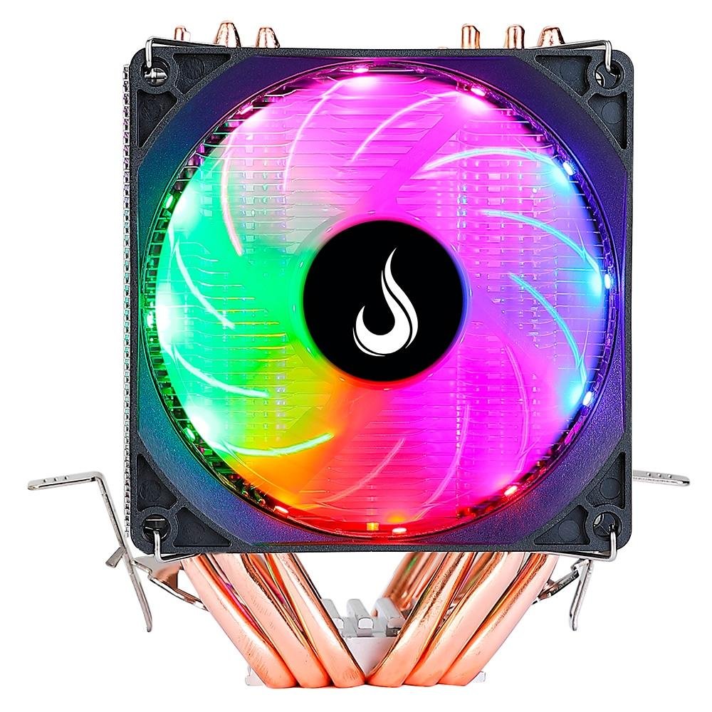 Air Cooler Rise Mode Gamer G800, RGB, AMD/Intel, 90mm, Preto - RM-AC-O8-RGB Air Cooler Rise Mode Gamer G800, RGB, AMD/Intel, 90mm, Preto - RM-AC-O8-RGB