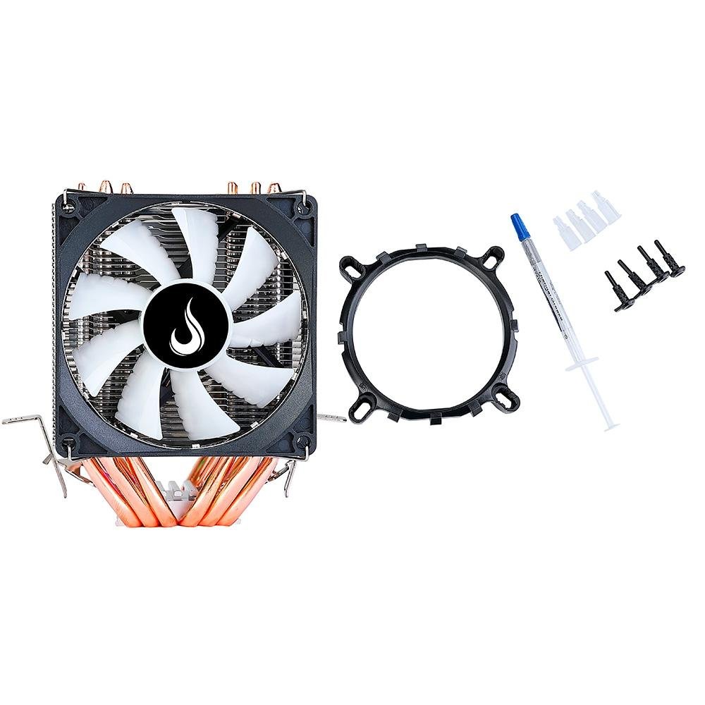 Imagem 8 de 8 do produto Air Cooler Rise Mode Gamer G800, RGB, AMD/Intel, 90mm, Preto - RM-AC-O8-RGB