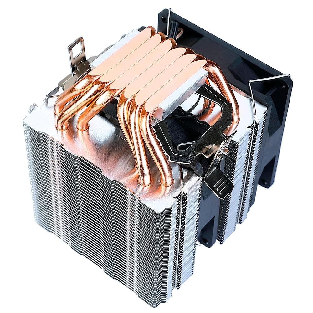 Air Cooler Rise Mode Gamer G800, RGB, AMD/Intel, 90mm, Preto - RM-AC-O8-RGB Air Cooler Rise Mode Gamer G800, RGB, AMD/Intel, 90mm, Preto - RM-AC-O8-RGB