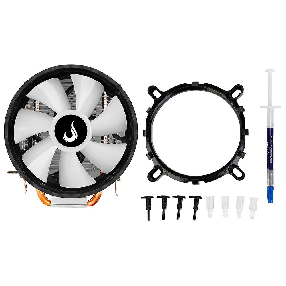 Air Cooler Rise Mode Gamer Z4, AMD/Intel, 120mm, Branco - RM-ACZ-Z4-BW Air Cooler Rise Mode Gamer Z4, AMD/Intel, 120mm, Branco - RM-ACZ-Z4-BW