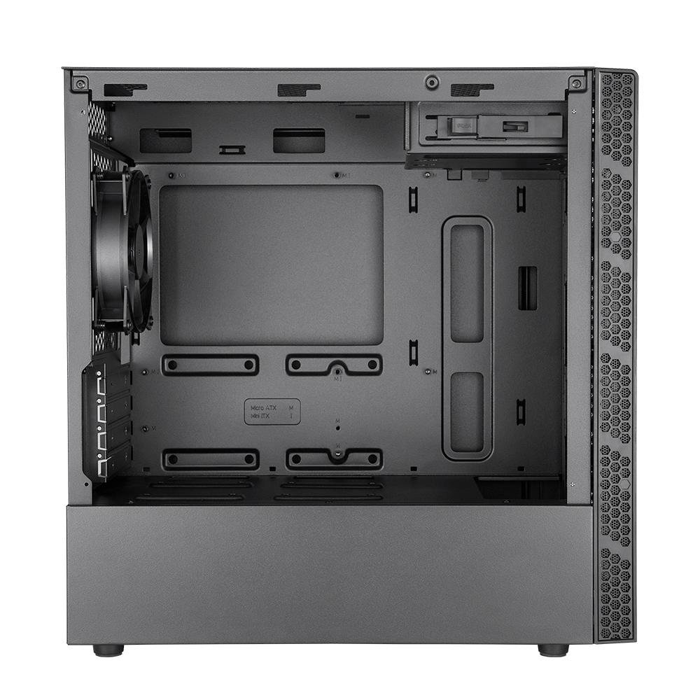 Imagem 4 de 10 do produto Gabinete Gamer Cooler Master MB400L, Mini Tower, com FAN, Lateral em Vidro - MCB-B400L-KG5N-S00