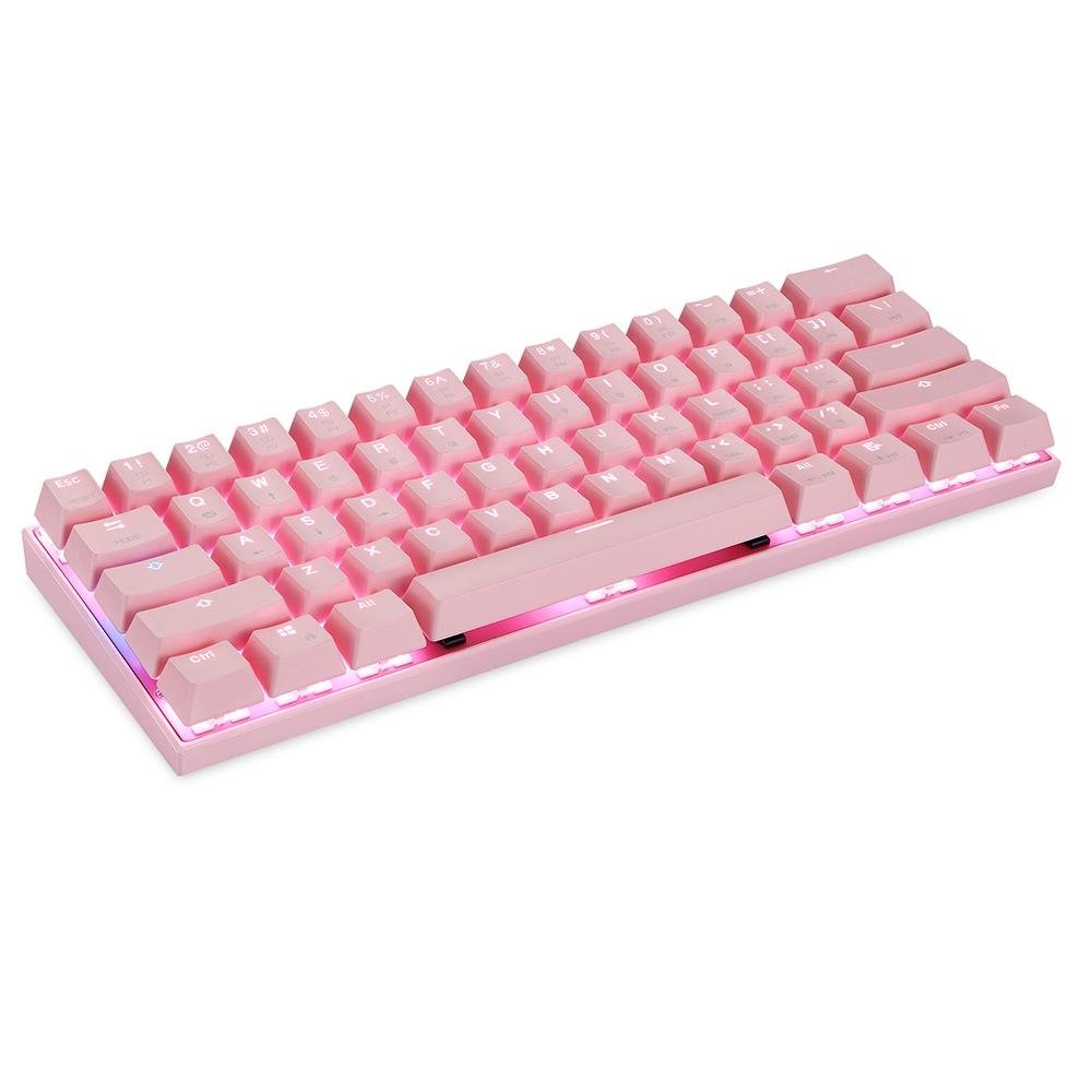 Teclado Mecânico Gamer Motospeed CK62, RGB, Bluetooth, Switch