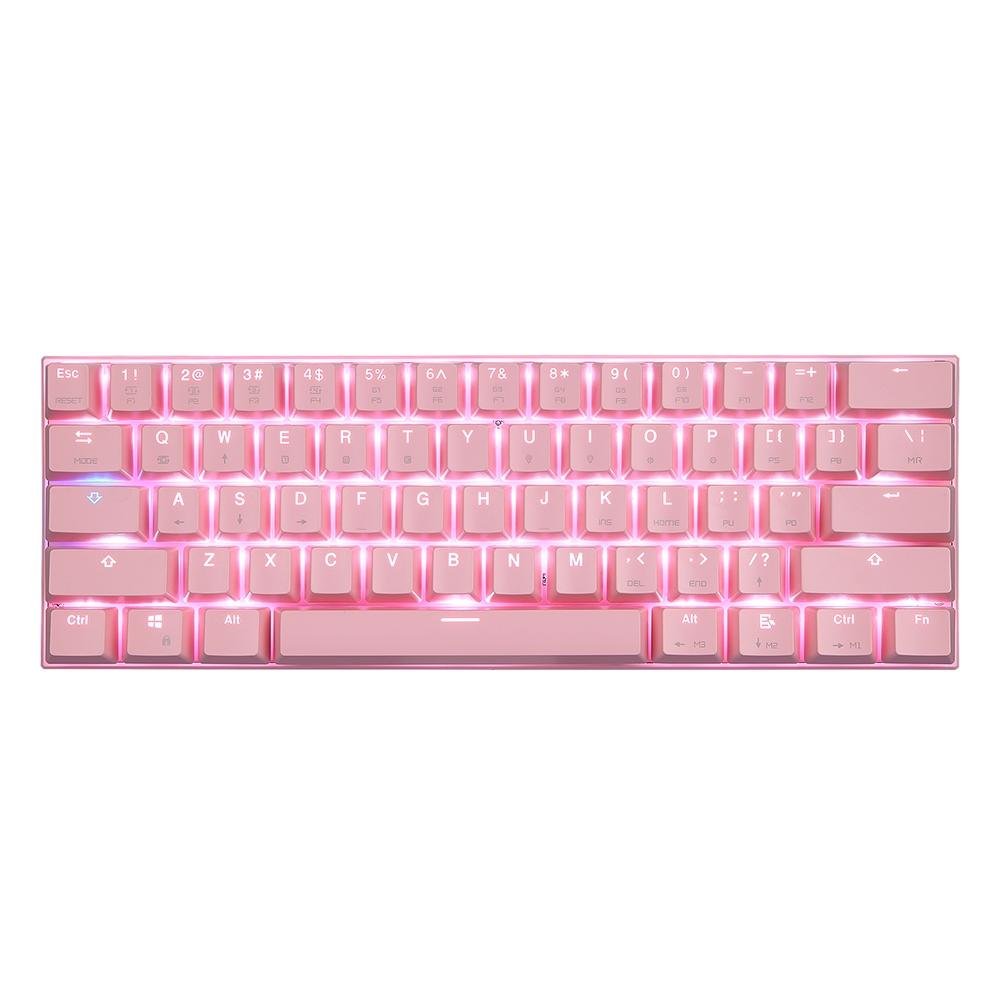 Teclado Mecânico Gamer Motospeed CK62, RGB, Bluetooth, Switch