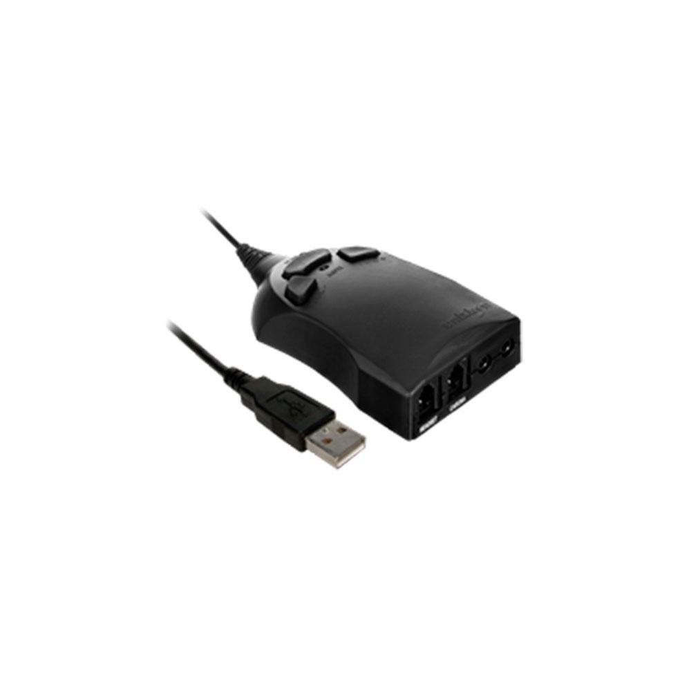 Adaptador RJ ou P2 para USB Unixtron HD700, Conversor de Headset - 1287