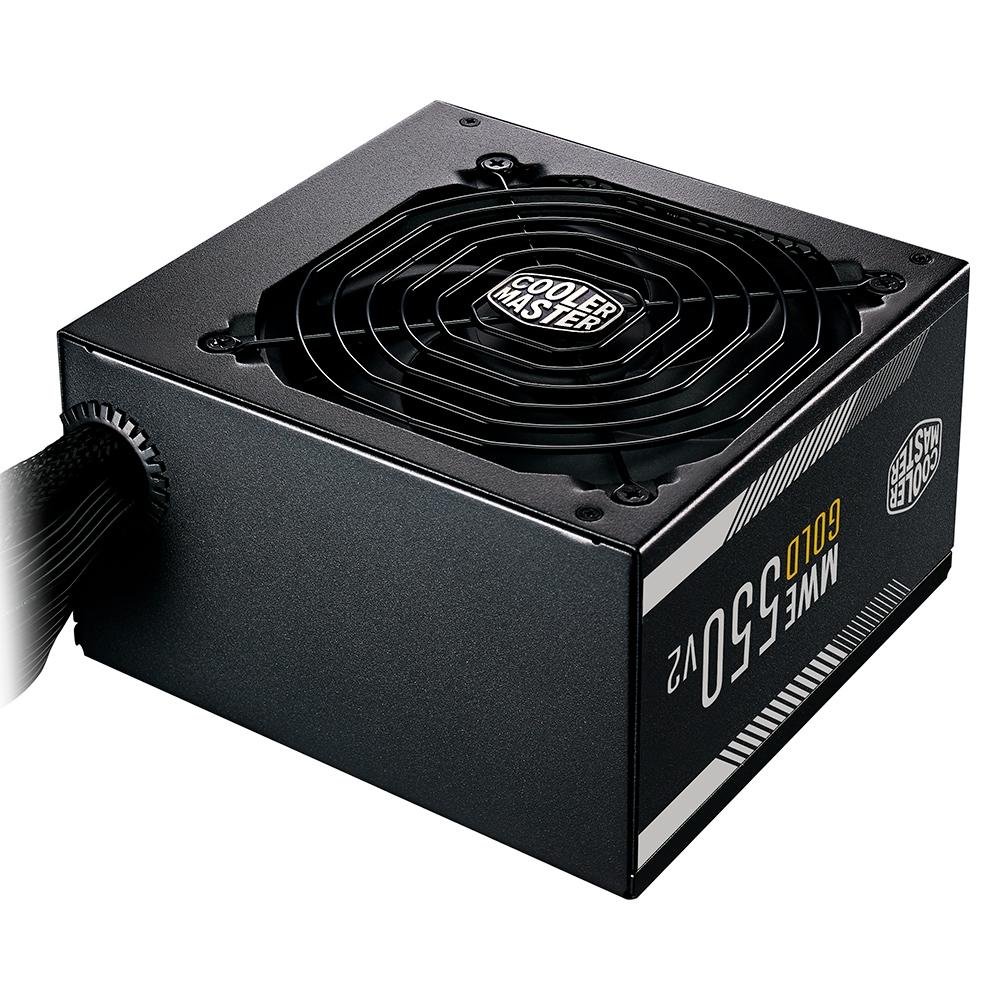 Imagem 4 de 12 do produto Fonte Cooler Master MWE V2, 550W, 80 Plus Gold - MPE-5501-ACAAG-WO
