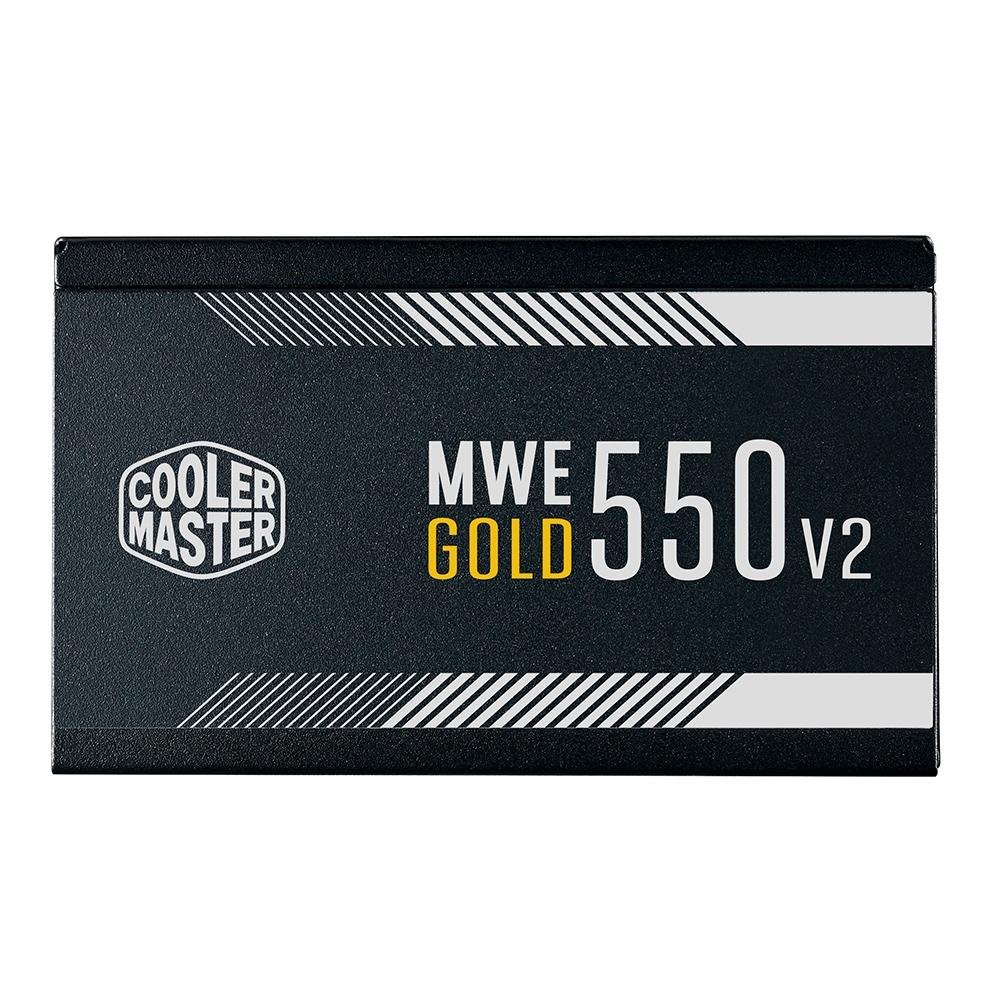 Imagem 5 de 12 do produto Fonte Cooler Master MWE V2, 550W, 80 Plus Gold - MPE-5501-ACAAG-WO