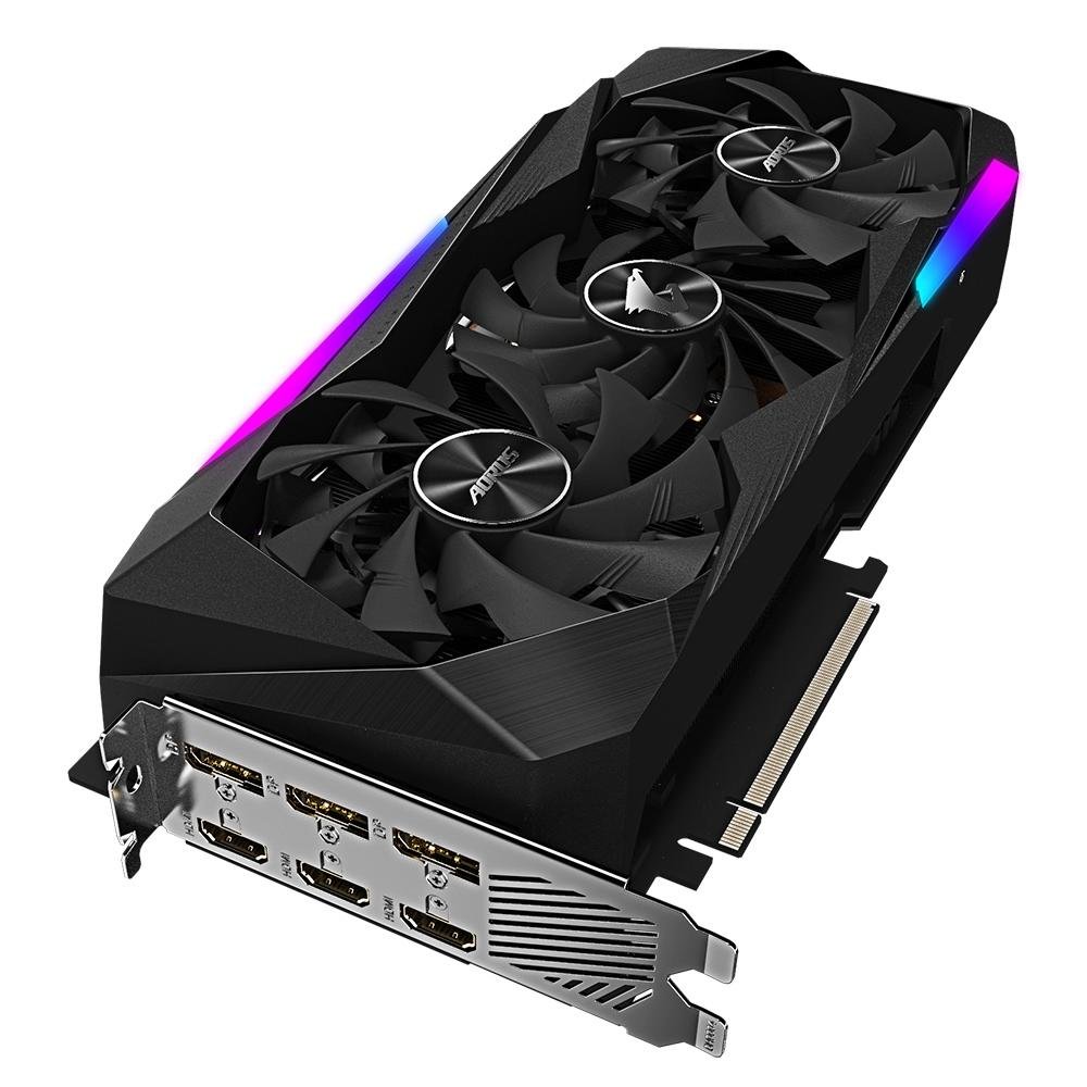 グラフィックボード・グラボ・ビデオカード Gigabyte AORUS GeForce RTX 3070 Placa de Vídeo RTX 3070 Master Gigabyte NVIDIA Aorus GeForce, 8GB