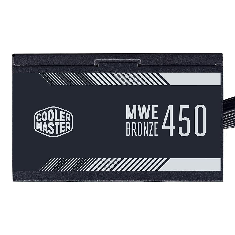 Imagem 5 de 9 do produto Fonte Cooler Master MWE V2, 450W, 80 Plus Bronze - MPE-4501-ACAAB-WO