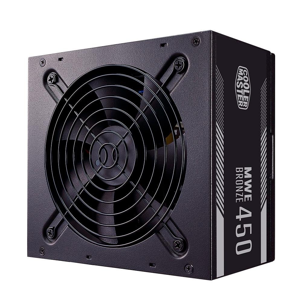 Imagem 2 de 9 do produto Fonte Cooler Master MWE V2, 450W, 80 Plus Bronze - MPE-4501-ACAAB-WO