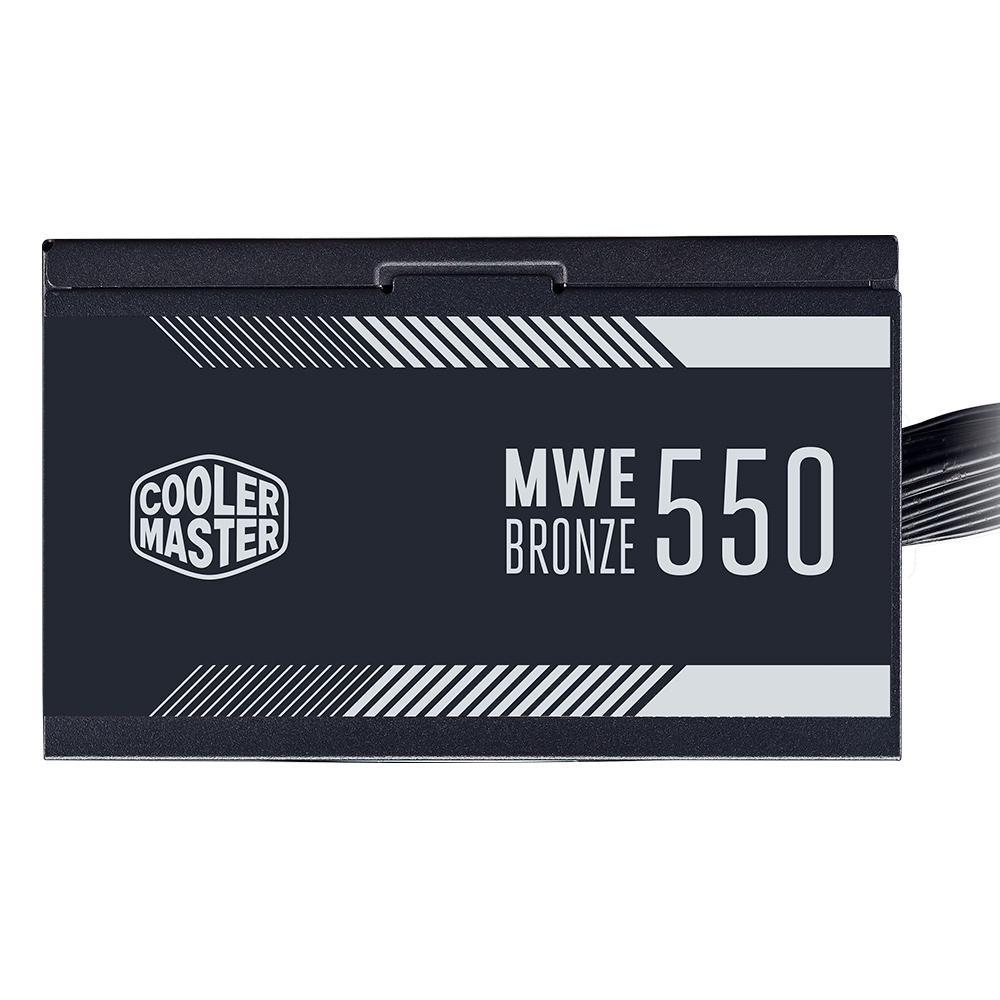 Imagem 5 de 9 do produto Fonte Cooler Master MWE V2, 550W, 80 Plus Bronze - MPE-5501-ACAAB-WO