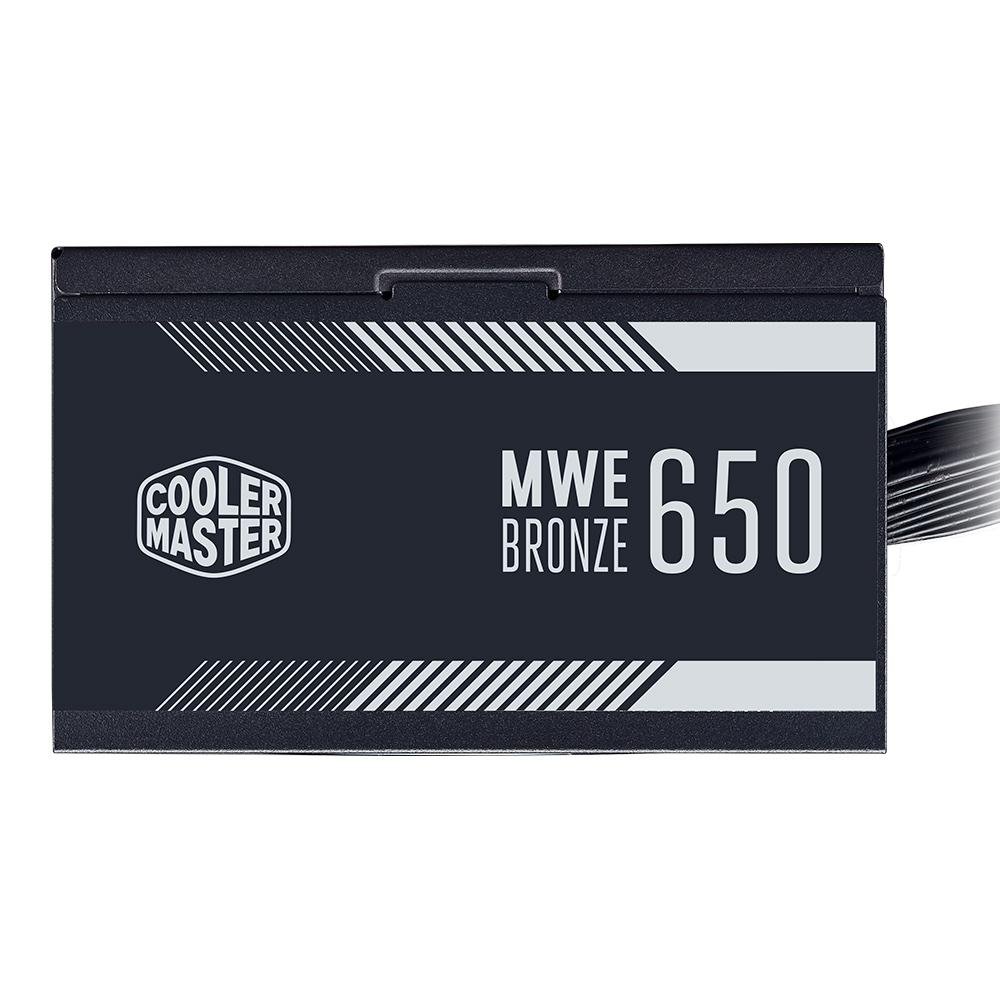 Imagem 7 de 9 do produto Fonte Cooler Master MWE V2, 650W, 80 Plus Bronze - MPE-6501-ACAAB-WO