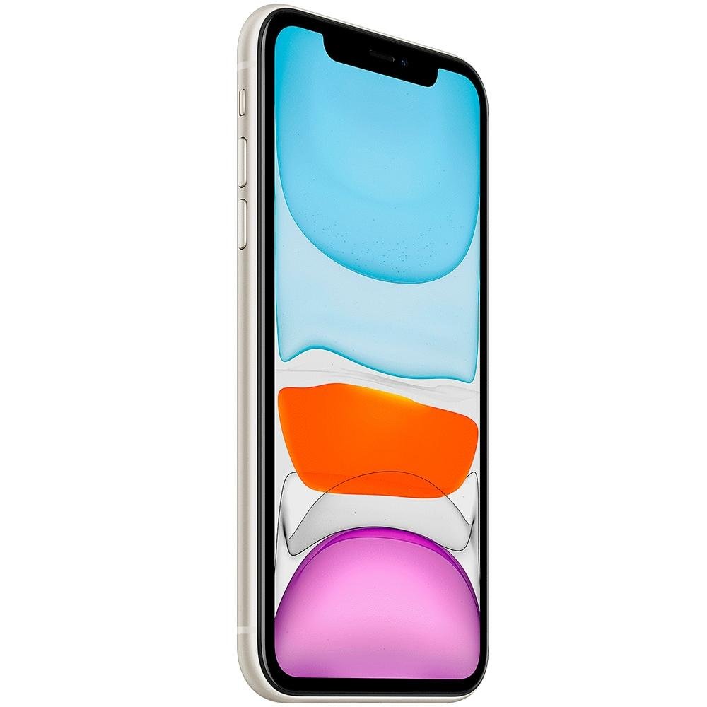 iPhone11 ホワイト 64G Apple Iphone 11 Branco 64GB, 12Mp e 4G | KaBuM!