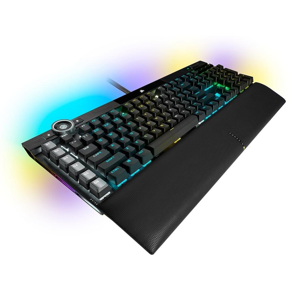 Teclado Óptico-Mecânico Gamer ( Balão.info) K100 RGB, Switch OPX, US - CH-912A01A-NA - view 4