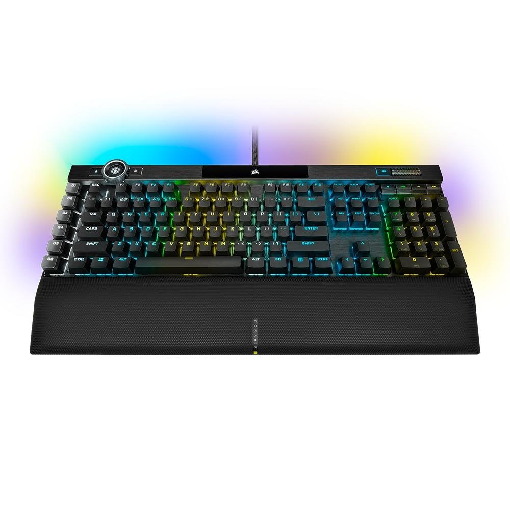 Teclado Óptico-Mecânico Gamer ( Balão.info) K100 RGB, Switch OPX, US - CH-912A01A-NA - view 5