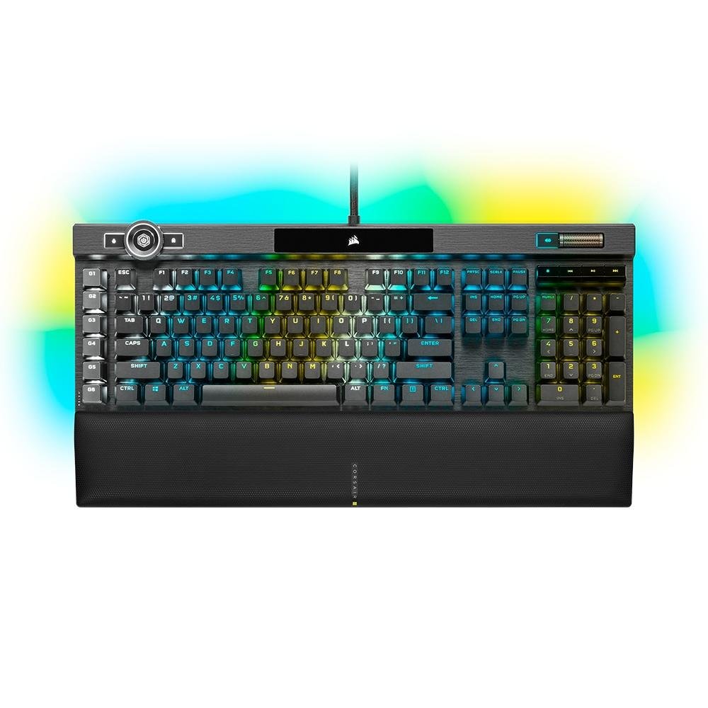 Teclado Óptico-Mecânico Gamer ( Balão.info) K100 RGB, Switch OPX, US - CH-912A01A-NA - view 6