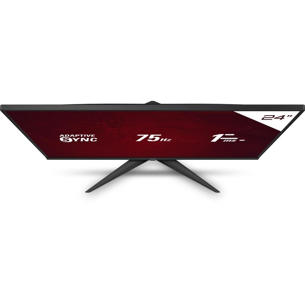 Monitor Gamer AOC Speed 23.8' IPS, Wide, 75 Hz, Full HD, 1ms, Adaptive Sync, VESA, HDMI/VGA - 24G2HE5 Monitor Gamer AOC Speed 23.8' IPS, Wide, 75 Hz, Full HD, 1ms, Adaptive Sync, VESA, HDMI/VGA - 24G2HE5