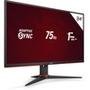 Monitor Gamer AOC Speed 23.8' IPS, Wide, 75 Hz, Full HD, 1ms, Adaptive Sync, VESA, HDMI/VGA - 24G2HE5