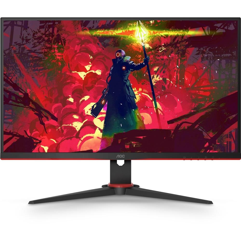Monitor Gamer AOC Speed 23.8' IPS, Wide, 75 Hz, Full HD, 1ms, Adaptive Sync, VESA, HDMI/VGA - 24G2HE5 Monitor Gamer AOC Speed 23.8' IPS, Wide, 75 Hz, Full HD, 1ms, Adaptive Sync, VESA, HDMI/VGA - 24G2HE5