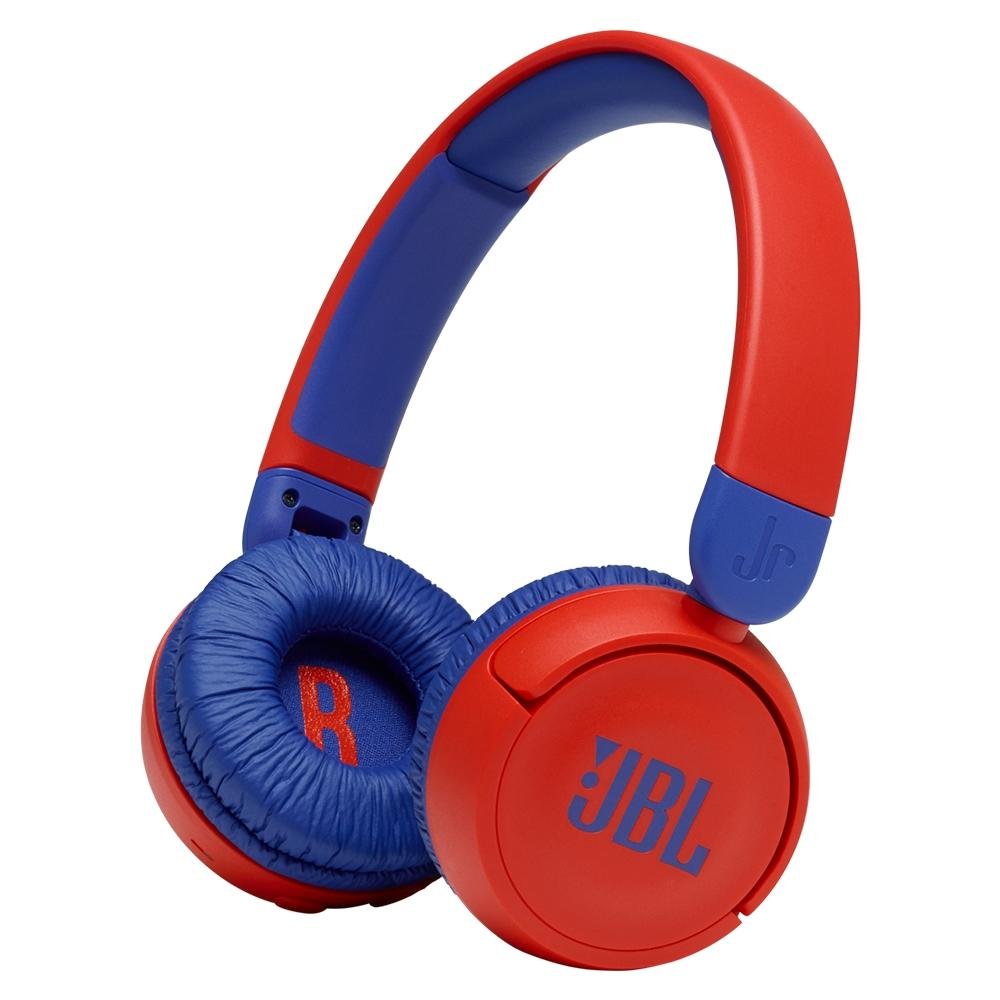Fone de Ouvido sem Fio JBL, Bluetooth, Vermelho - JBLJR310BTRED | KaBuM!