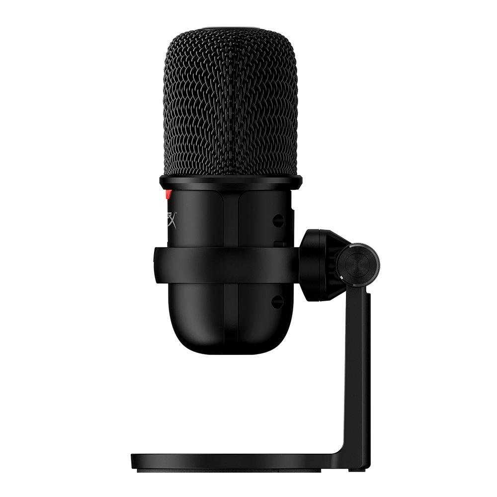 Microfone HyperX Solocast Podcast, USB, Pedestal Ajustável, Compatível PS4, PS5, Mac e PC - 4P5P8AA