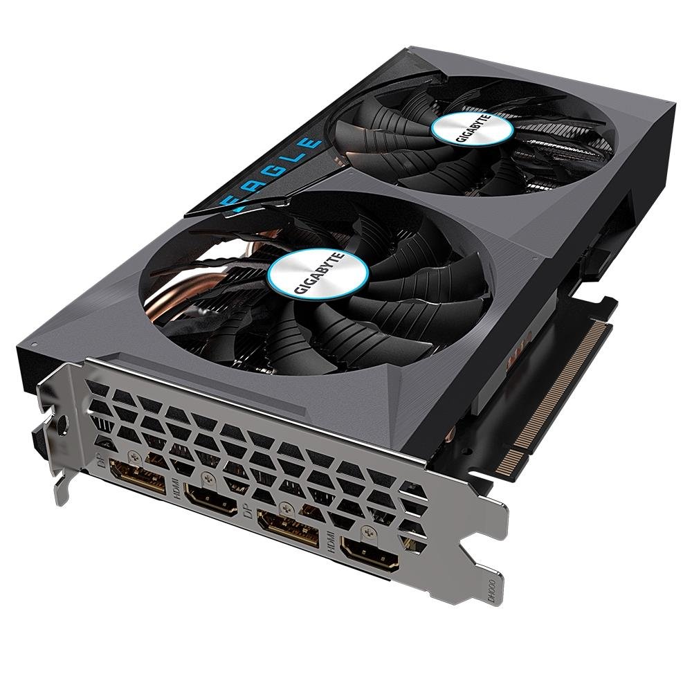 Placa de Vídeo Gigabyte NVIDIA GeForce RTX 3060 Ti, 8GB, EAGLE OC