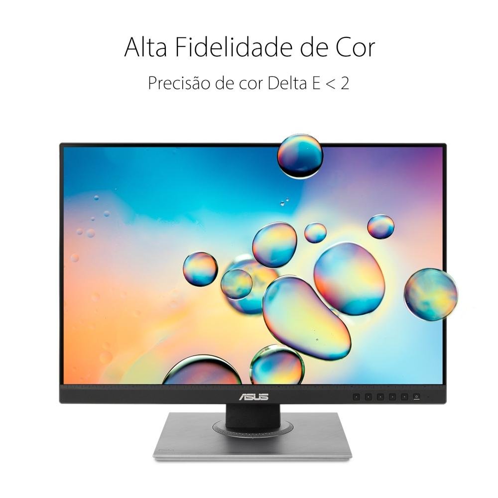 Imagem 16 de 20 do produto Monitor Profissional Asus ProArt 24.1' IPS, Full HD, 100%sRGB, Calman Certified, HDMI/DisplayPort, ProArt Preset/ProArt Palette - PA248QV
